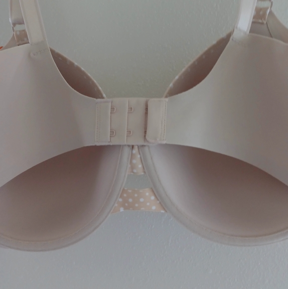 NWT Warner's No Side Effects Polka Dot Bra, size 40D - Picture 6 of 13